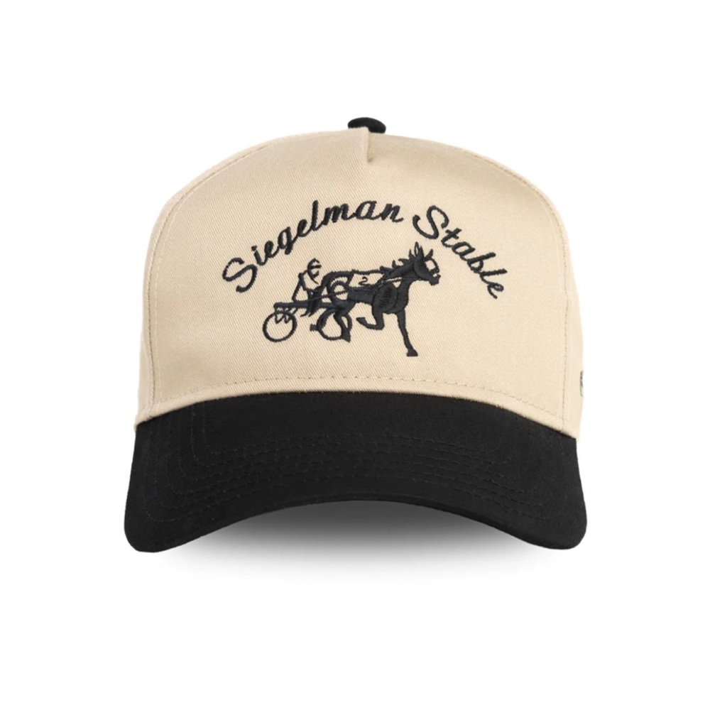 Siegelman Stable black and khaki hat